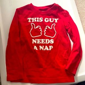 Long sleeve graphic tee